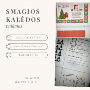 Kalėdinis rinkinys: „Smagios Kalėdos“